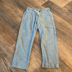 Crewcuts Kids Chambray Drawstring Pant